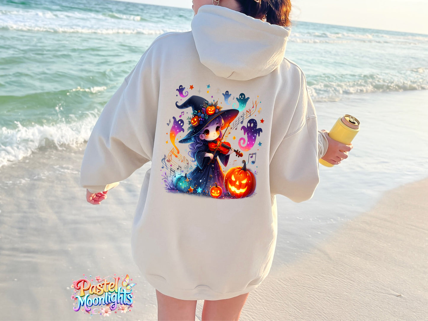 Cute Witch Design 35 DTF Print Ready to Press