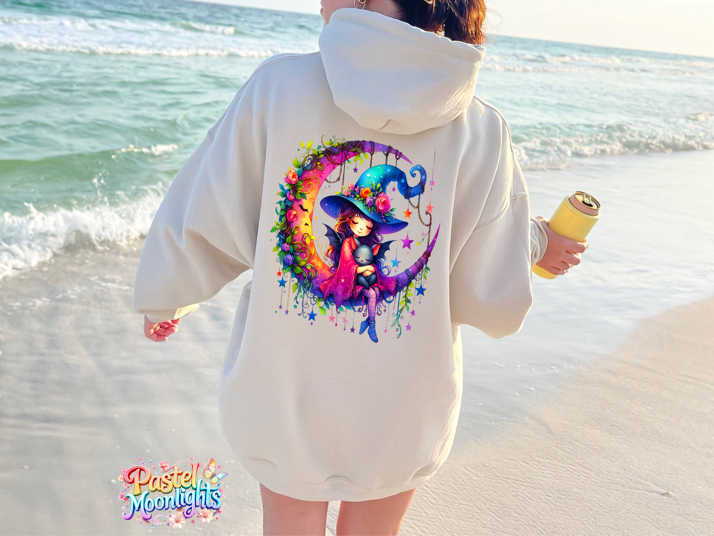 Cute Witch Design 37 DTF Print Ready to Press