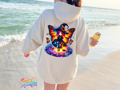 Cute Witch Design 38 DTF Print Ready to Press