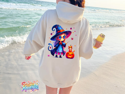 Cute Witch Design 40 DTF Print Ready to Press