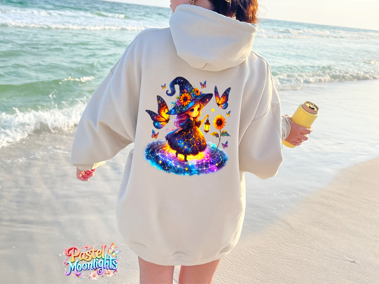 Cute Witch Design 44 DTF Print Ready to Press