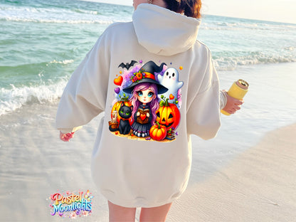 Cute Witch Design 45 DTF Print Ready to Press