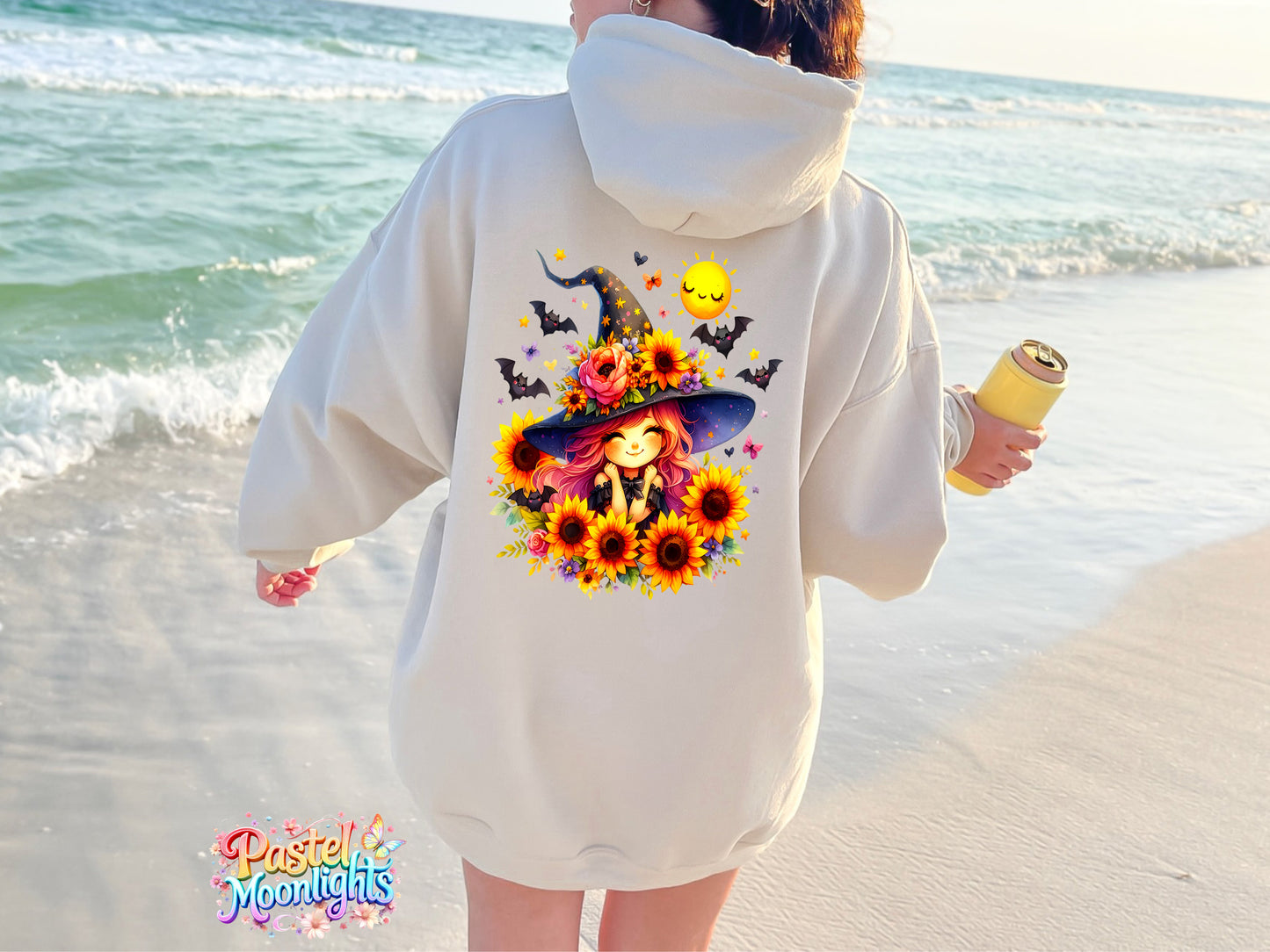 Cute Witch Design 46 DTF Print Ready to Press