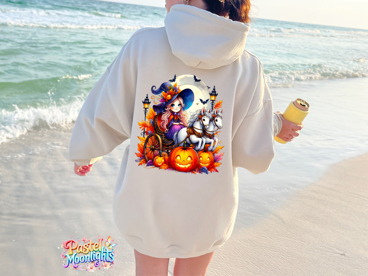 Cute Witch Design 5 DTF Print Ready to Press