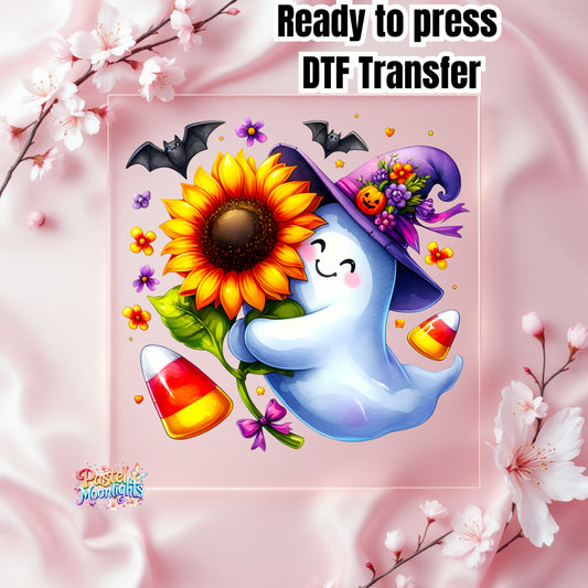 Cute Witch Design 6 DTF Print Ready to Press