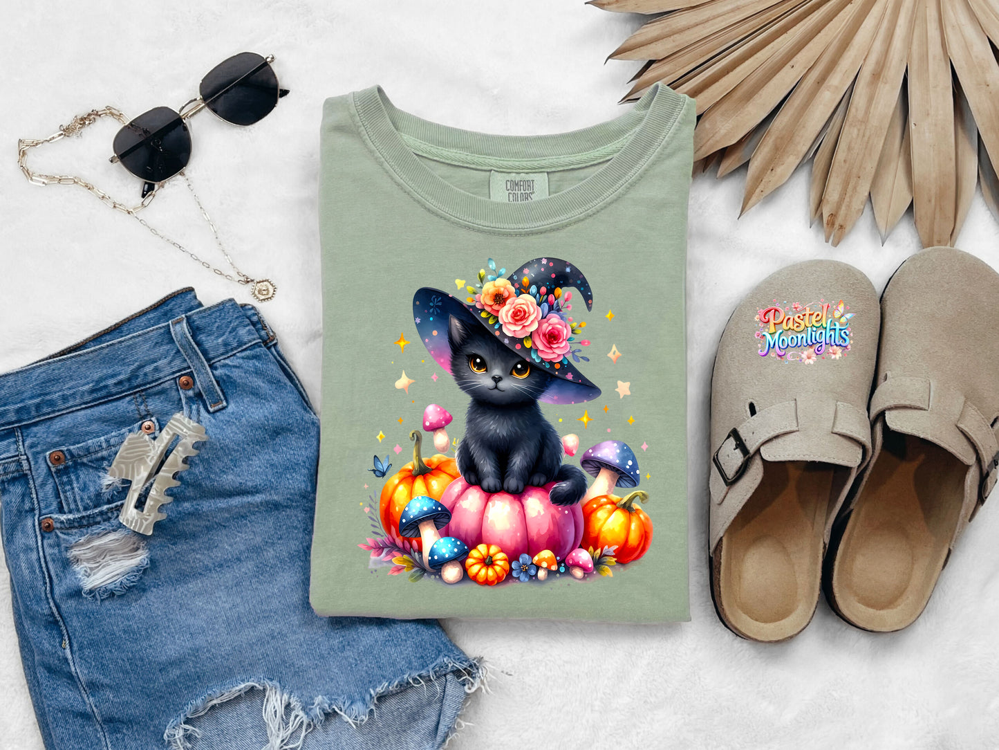 Cute Witch Design 7 DTF Print Ready to Press