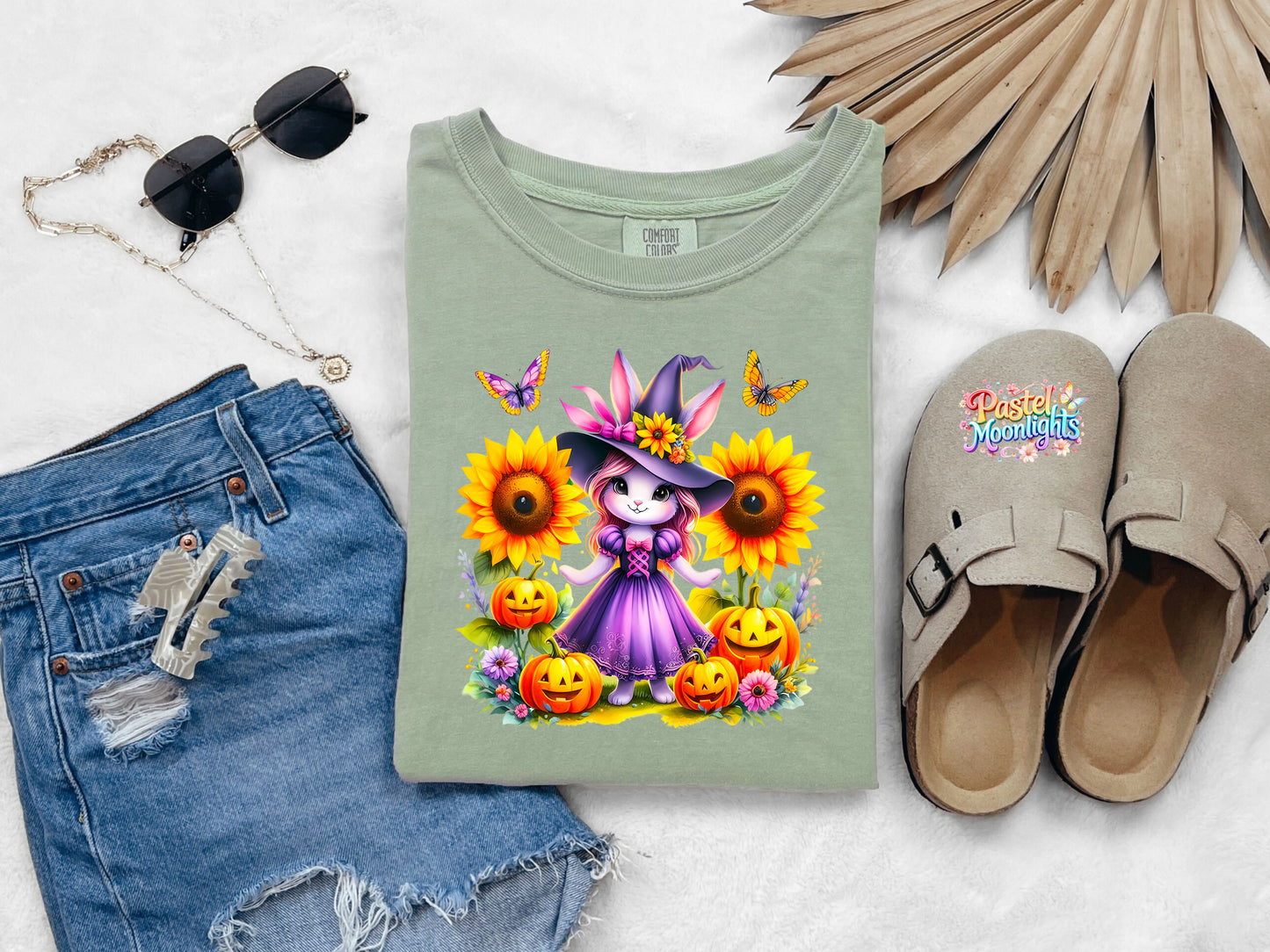 Cute Witch Design 8 DTF Print Ready to Press