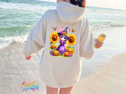 Cute Witch Design 8 DTF Print Ready to Press