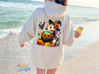 Cute Witch Design 9 DTF Print Ready to Press