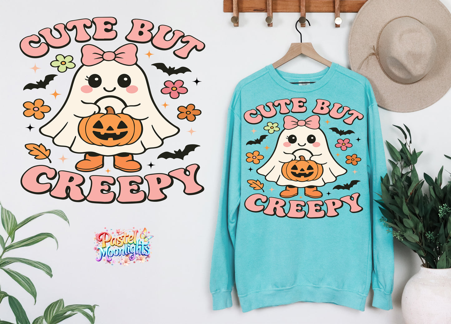 Cute but Creepy DTF Print Ready to Press