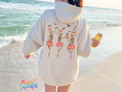 Dancing Skeleton Ballerinas DTF Print Ready to Press