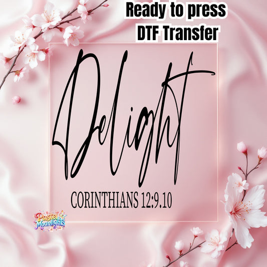 Delight DTF Print Ready to Press