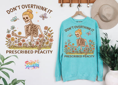 Dont Overthink it DTF Print Ready to Press