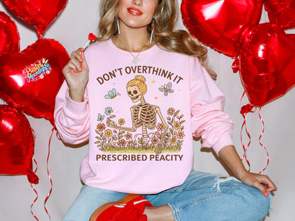 Dont Overthink it DTF Print Ready to Press