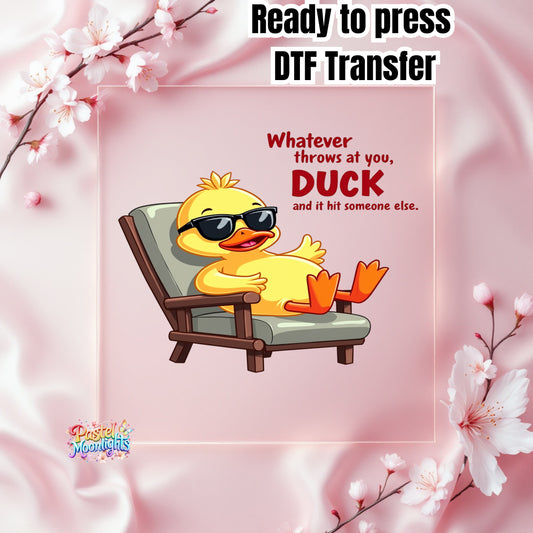 Duck Design 10 DTF Print Ready to Press