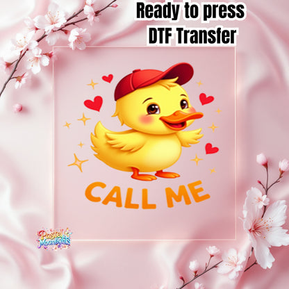 Duck Design 11  DTF Print Ready to Press