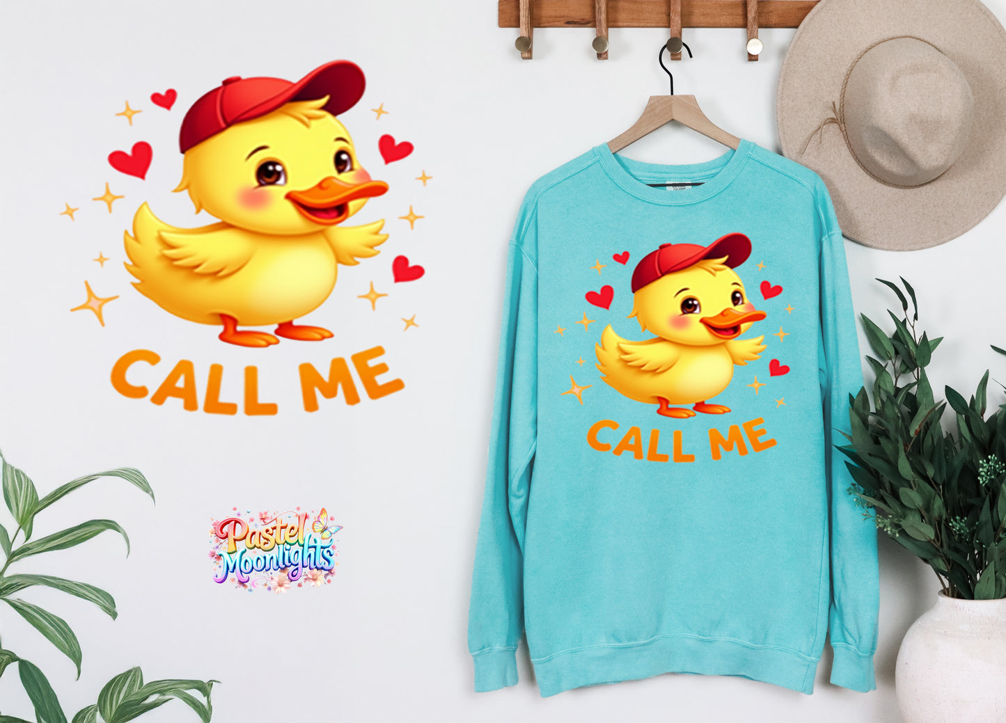 Duck Design 11  DTF Print Ready to Press