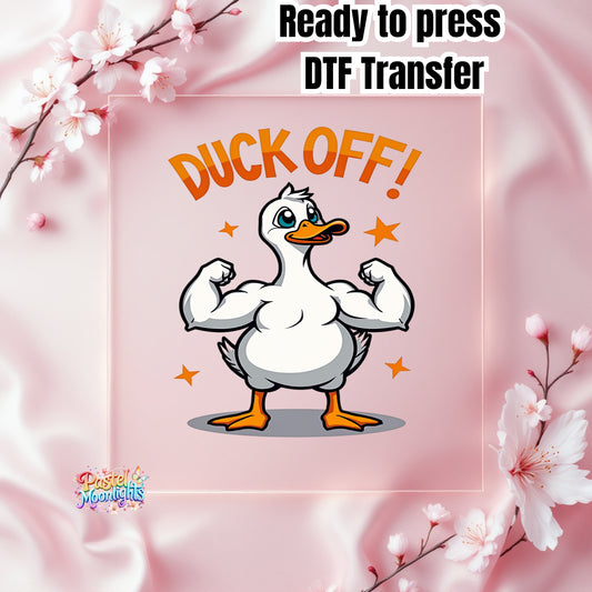 Duck Design 13 DTF Print Ready to Press