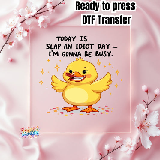 Duck Design 15 DTF Print Ready to Press