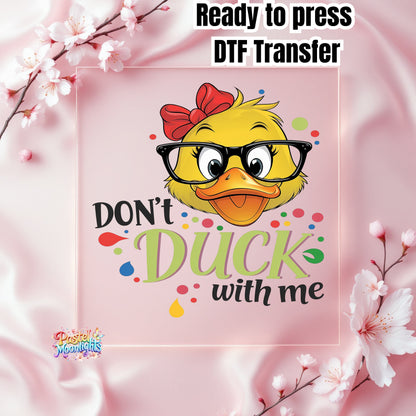 Duck Design 18 DTF Print Ready to Press