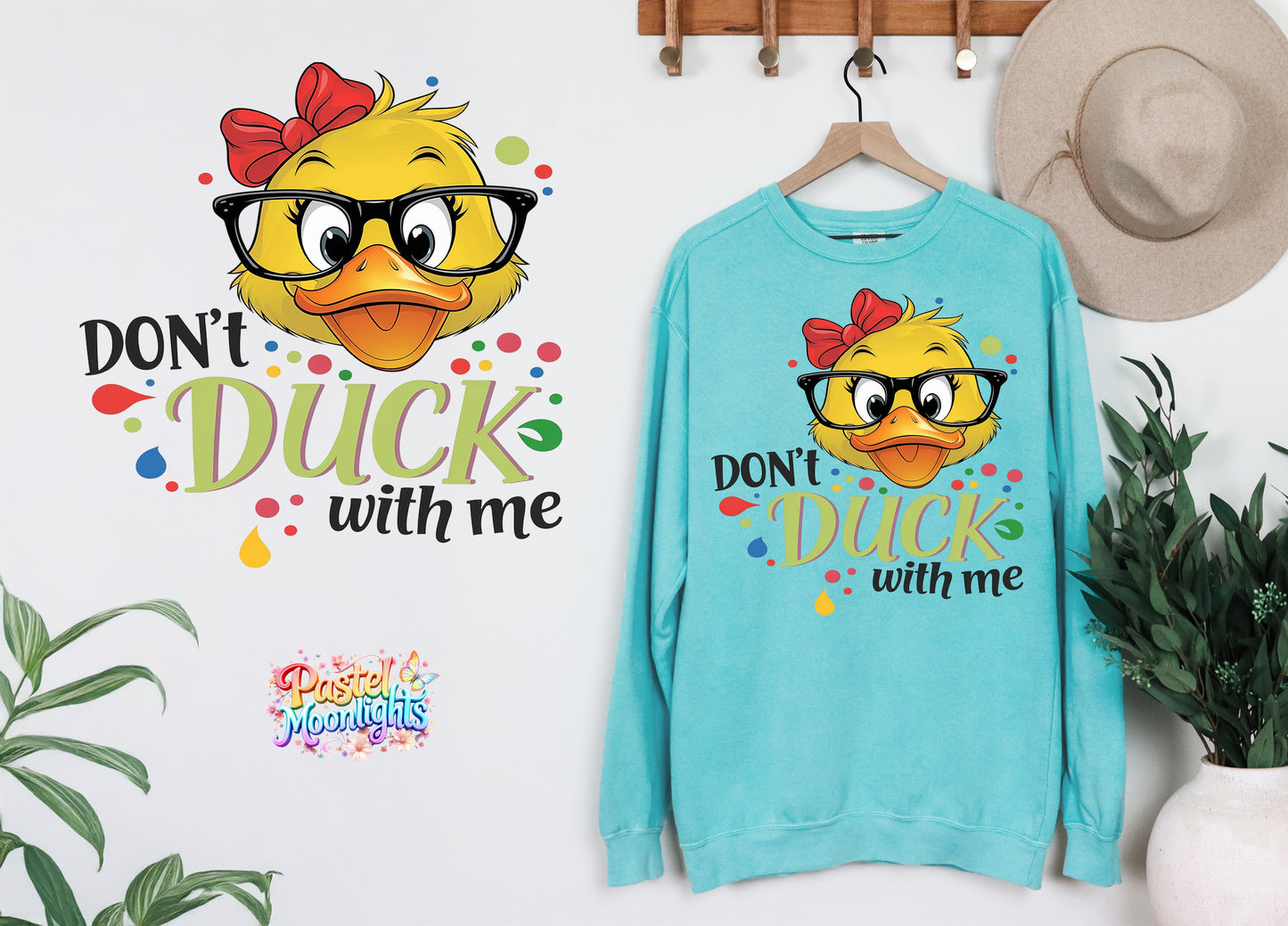 Duck Design 18 DTF Print Ready to Press