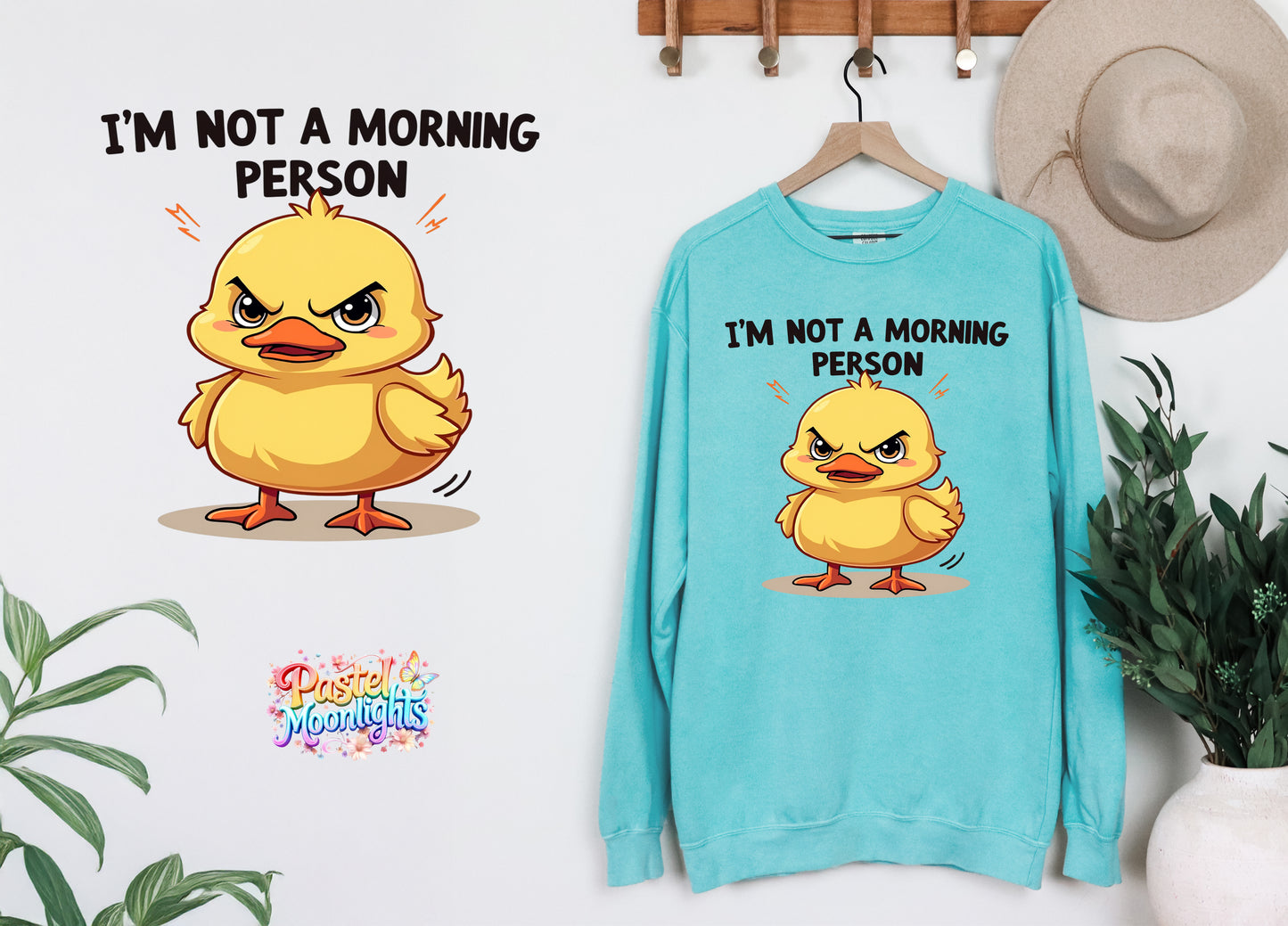 Duck Design 19 DTF Print Ready to Press