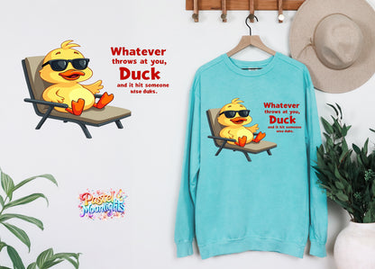 Duck Design 1 DTF Print Ready to Press