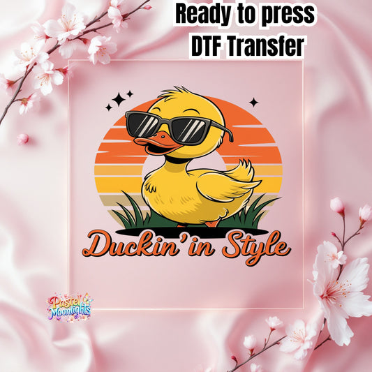 Duck Design 20DTF Print Ready to Press
