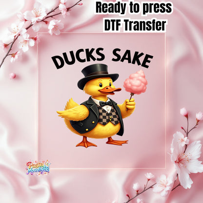 Duck Design 21 DTF Print Ready to Press
