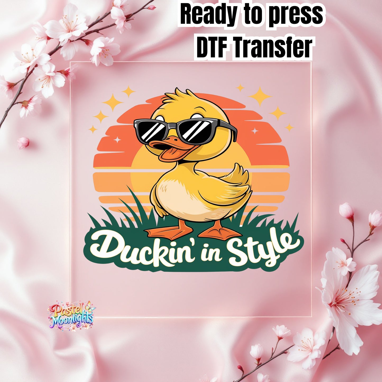 Duck Design 22 DTF Print Ready to Press