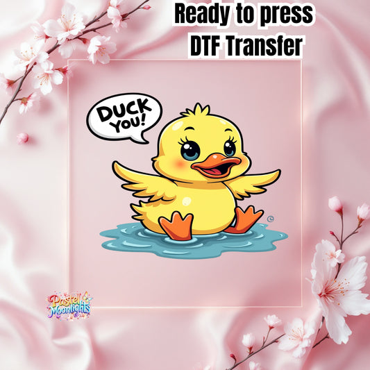 Duck Design 25 DTF Print Ready to Press