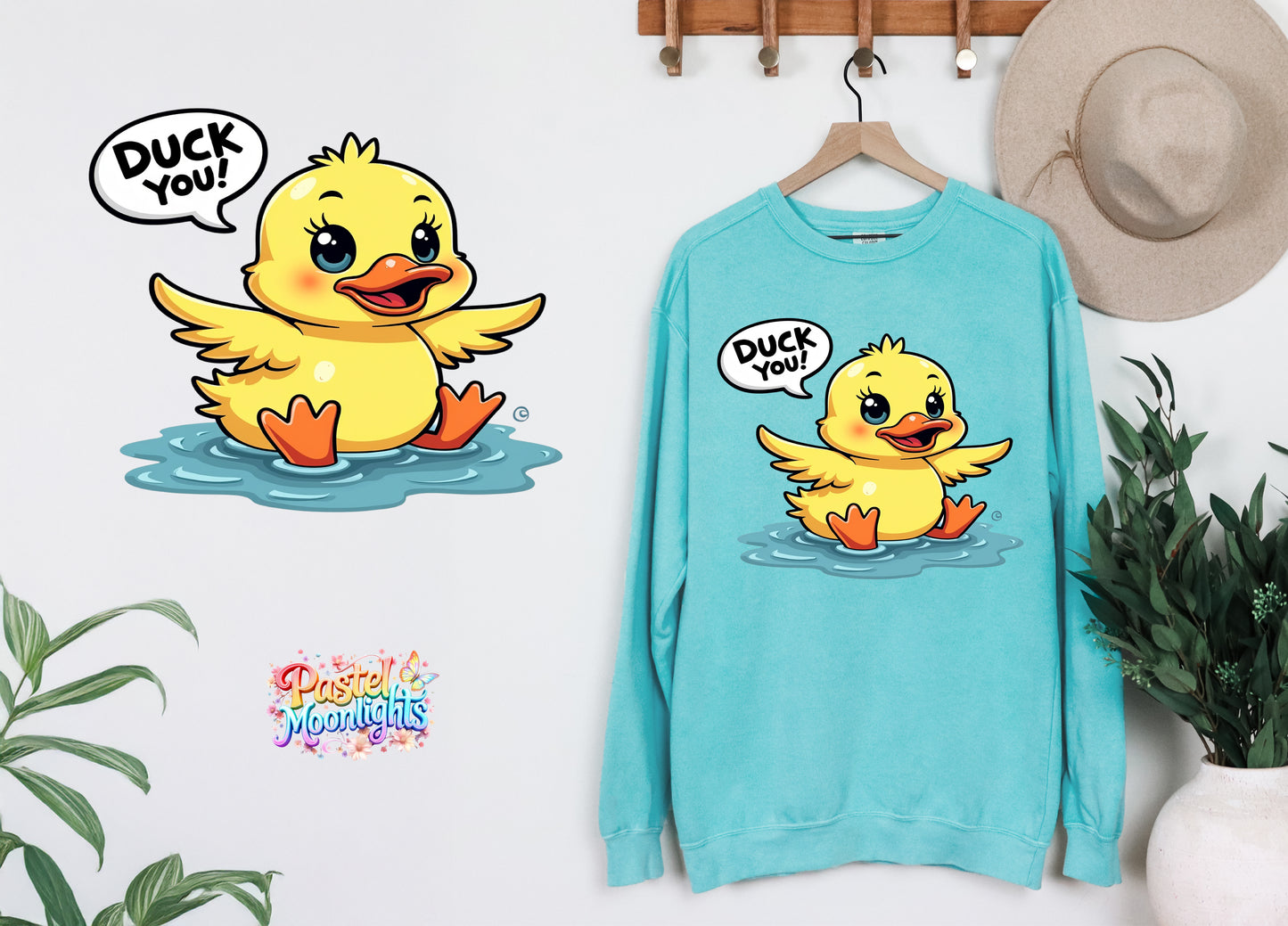 Duck Design 25 DTF Print Ready to Press