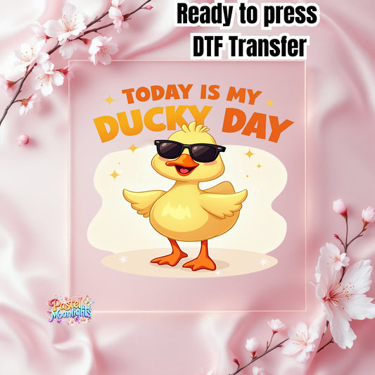 Duck Design 3 DTF Print Ready to Press