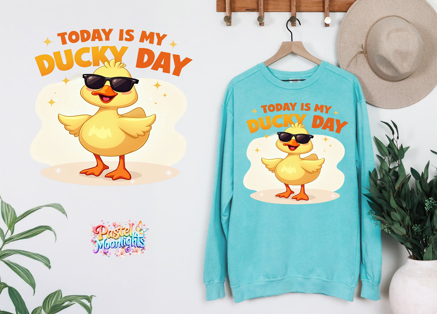 Duck Design 3 DTF Print Ready to Press