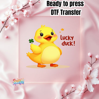 Duck Design 5 DTF Print Ready to Press