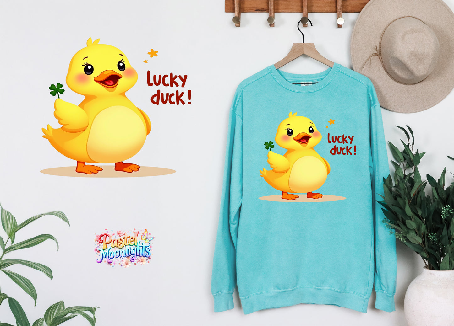 Duck Design 5 DTF Print Ready to Press