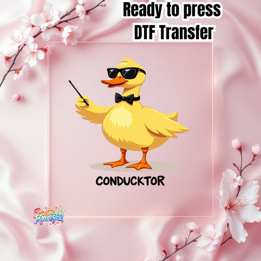 Duck Design 6 DTF Print Ready to Press