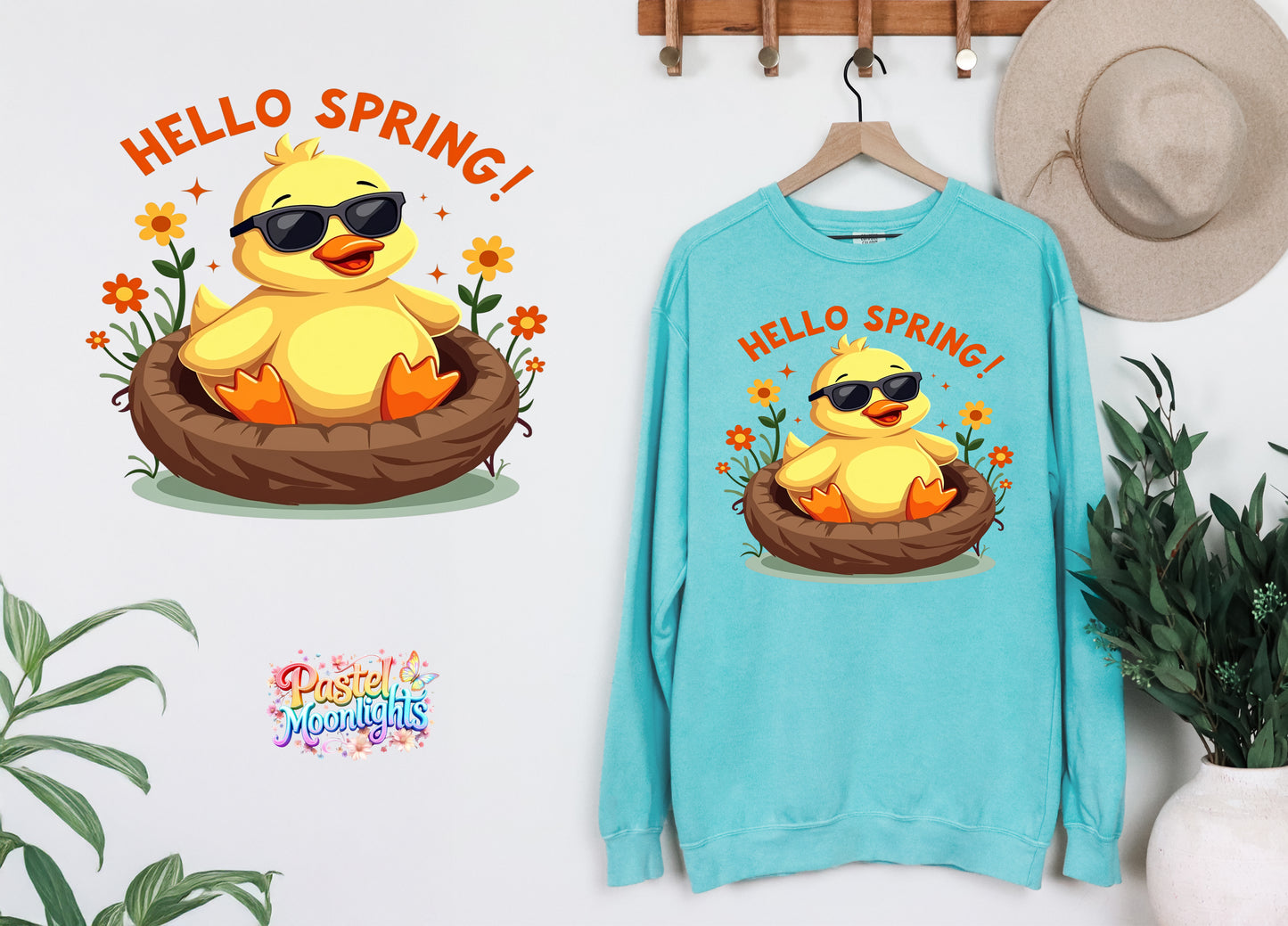 Duck Design 8 DTF Print Ready to Press