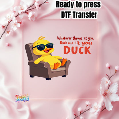 Duck Design 9 DTF Print Ready to Press