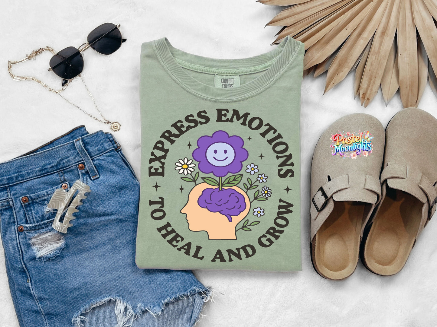 Express Emotions to Heal and Grow DTF Print Ready to Press