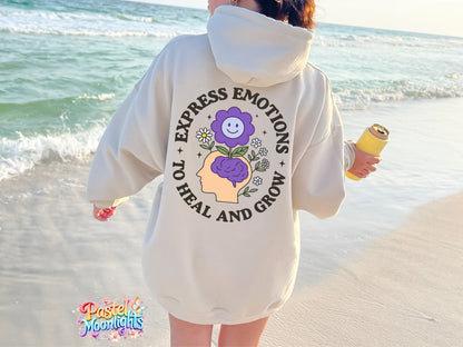 Express Emotions to Heal and Grow DTF Print Ready to Press