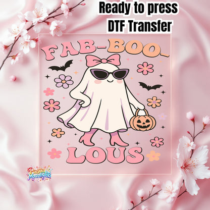 Fab-BOO-lous DTF Print Ready to Press