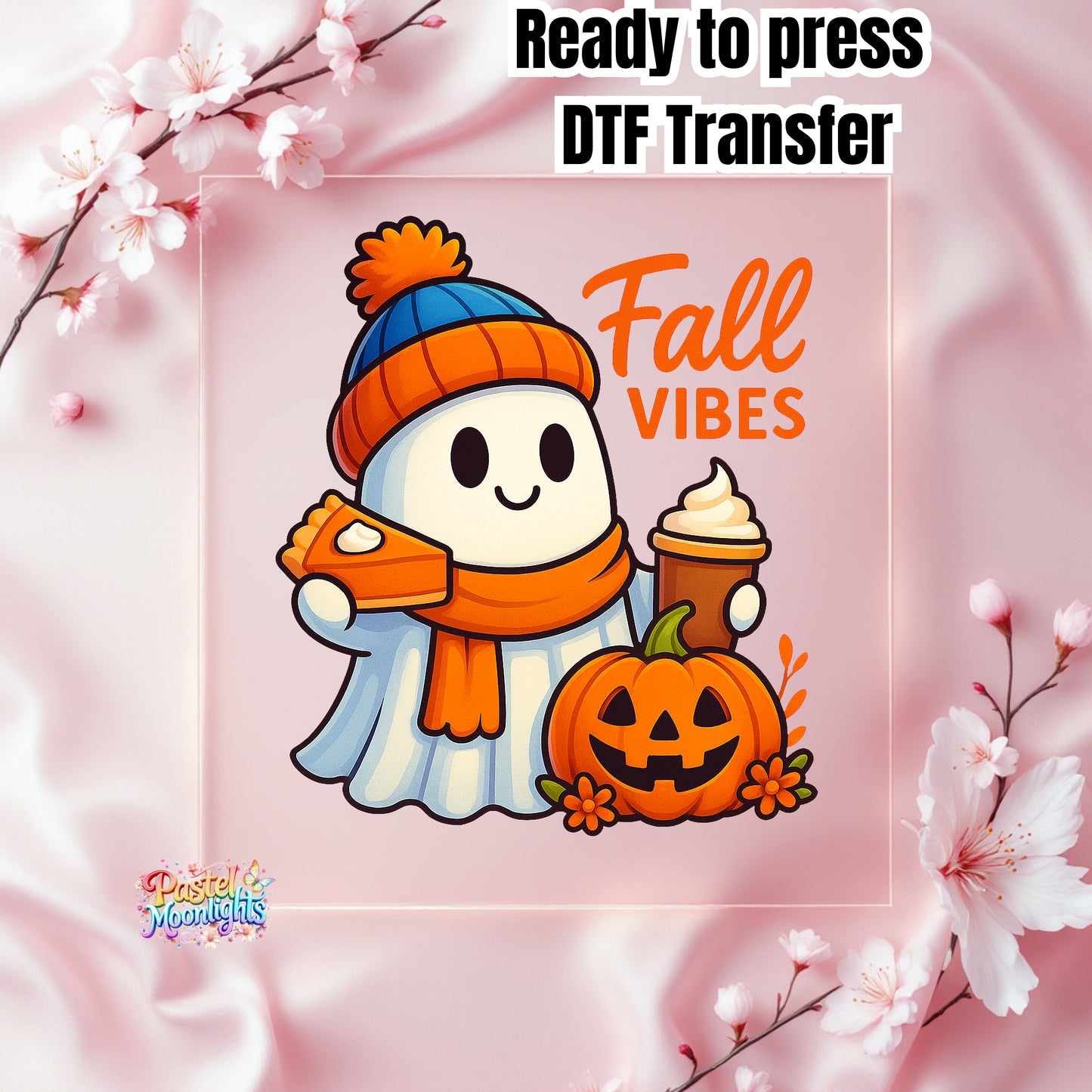 Fall Vibes DTF Print Ready to Press