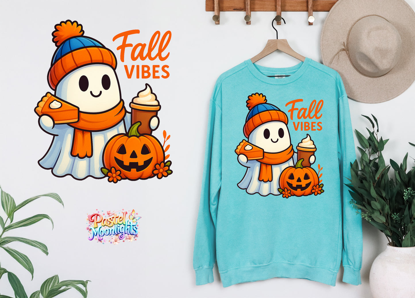 Fall Vibes DTF Print Ready to Press