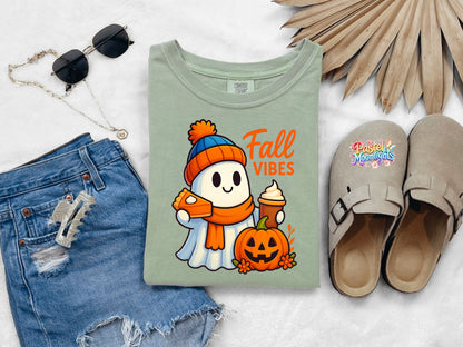 Fall Vibes DTF Print Ready to Press