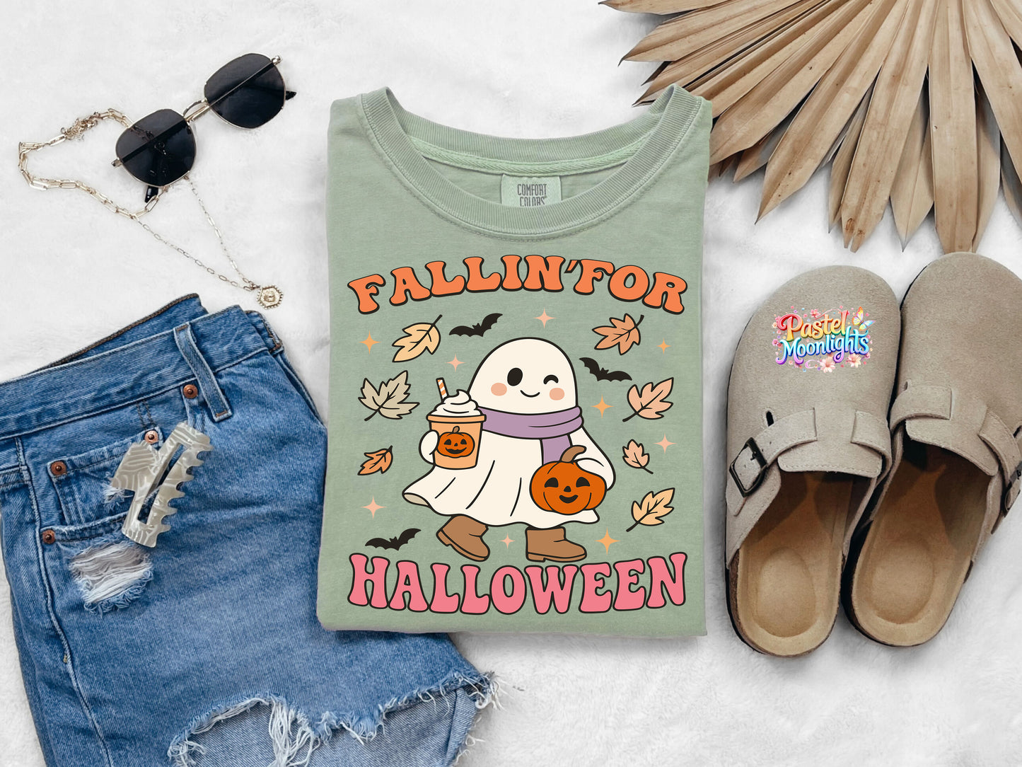 Fallin for Halloween DTF Print Ready to Press