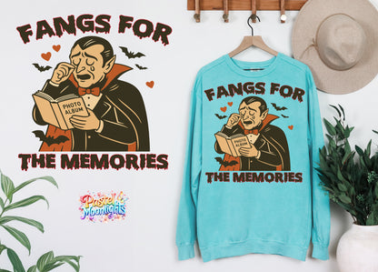 Fangs for the Memories DTF Print Ready to Press