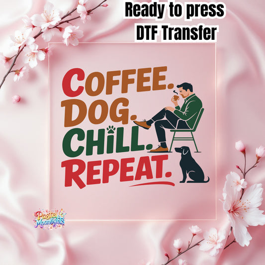 Fathers Day Design 1 DTF Print Ready to Press