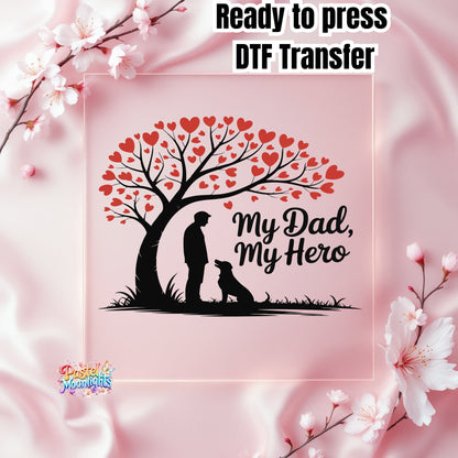 Fathers Day Design 3 DTF Print Ready to Press