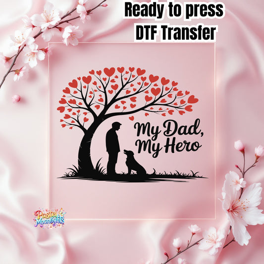 Fathers Day Design 3 DTF Print Ready to Press